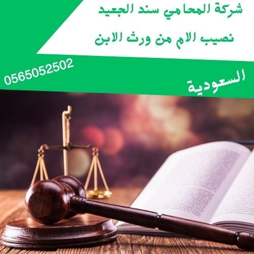نصيب الام من ورث الابن1