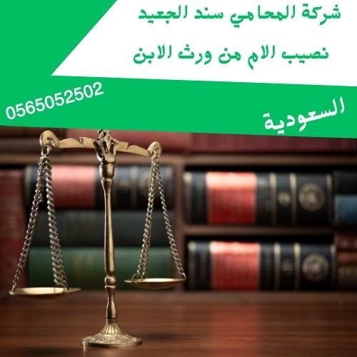 نصيب الام من ورث الابن